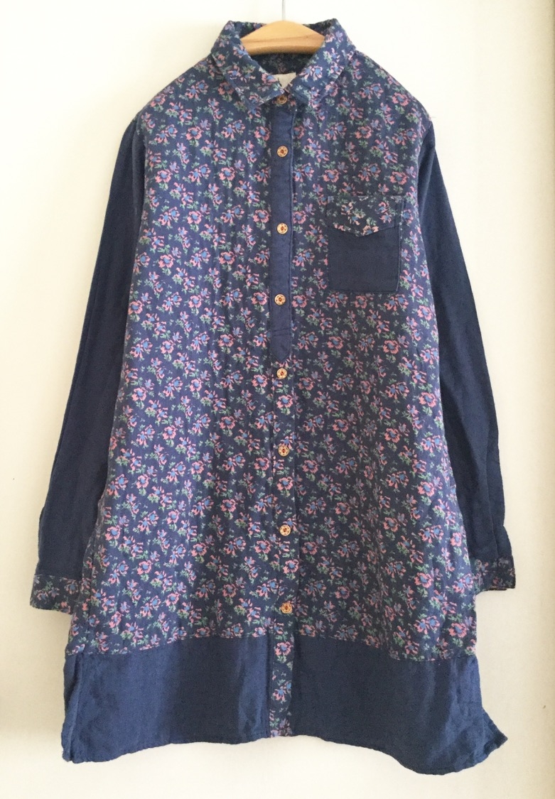 เสื้อผ้าฝ้ายนุ่มลายดอกไม้ niko and