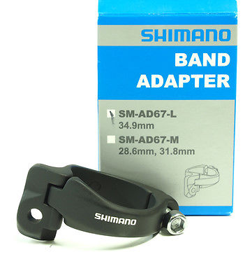 อแดปเตอร์แคล้มป์รัดสับจานเสือหมอบสีดำ SM-AD67-L, 34.9MM,มีกล่อง