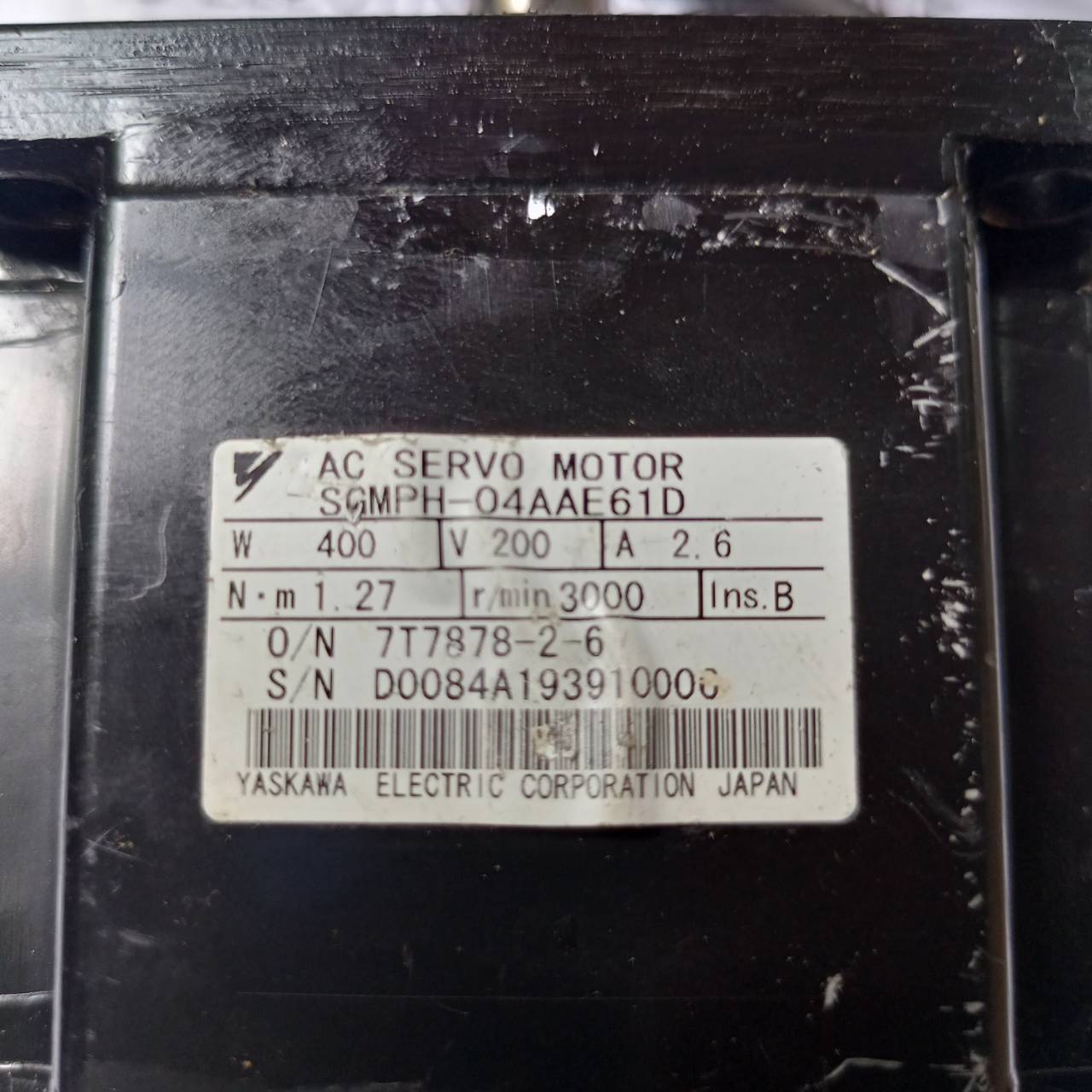 SGMPH-04AAE61D SERVO MOTOR " YASKAWA "
