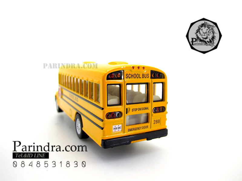 โมเดลรถเหล็ก รถบัสสีเหลืองรับส่งนักเรียน FREIGHTLINER THOMAS SCHOOL BUS 2007