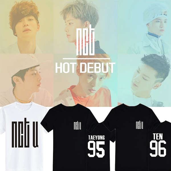 เสื้อยืดแฟชั่นไอดอลเกาหลี NCT U (ระบุสี)