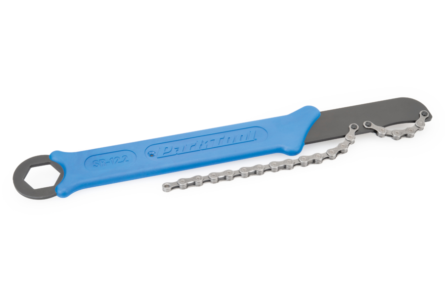 Park Tool SR-12.2 Chain Whip & Sprocket Remover for 5-12 Speed Cassettes | Genuine USA Tool | For Road & MTB Bikes