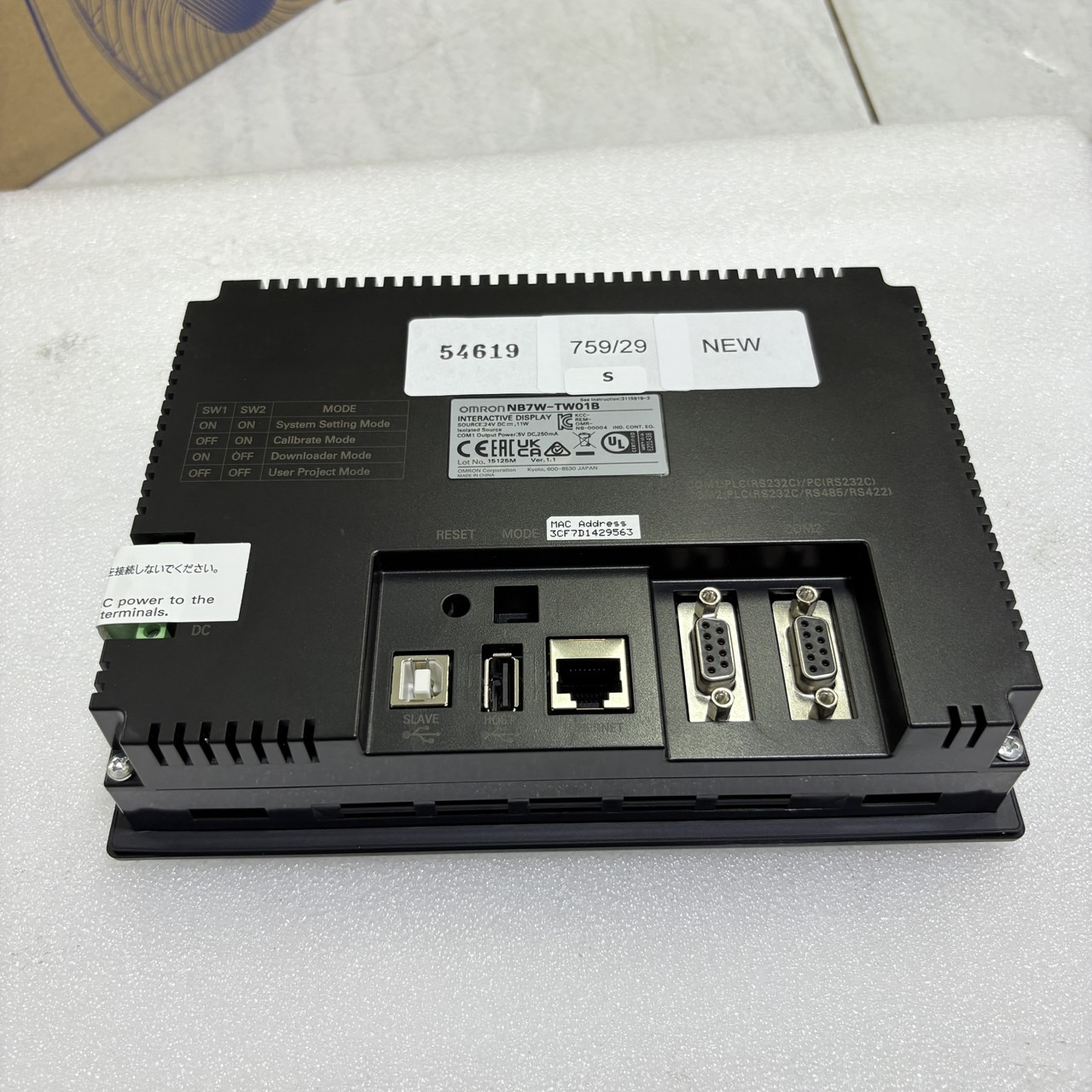 NB7W-TW01B HMI " OMRON "