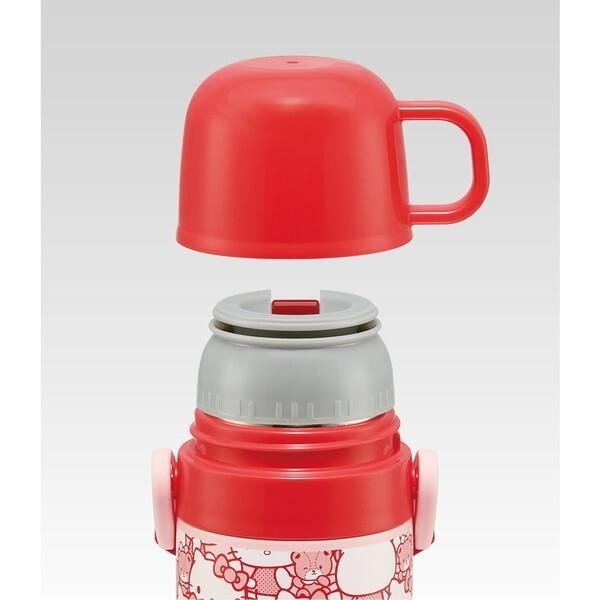 กระติกน้ำสแตนเลส Skater hello kitty 2ways ฮัลโหล คิตตี้ 470ml./430ml.