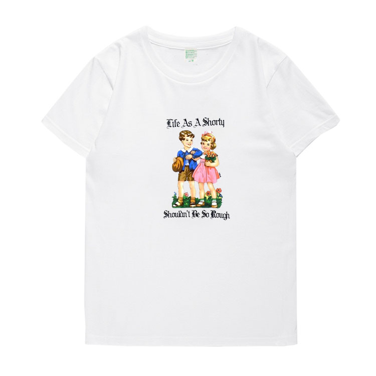 เสื้อยืด (T-Shirt) LIfe As a Shorty แบบ หวังอี้ป๋อ