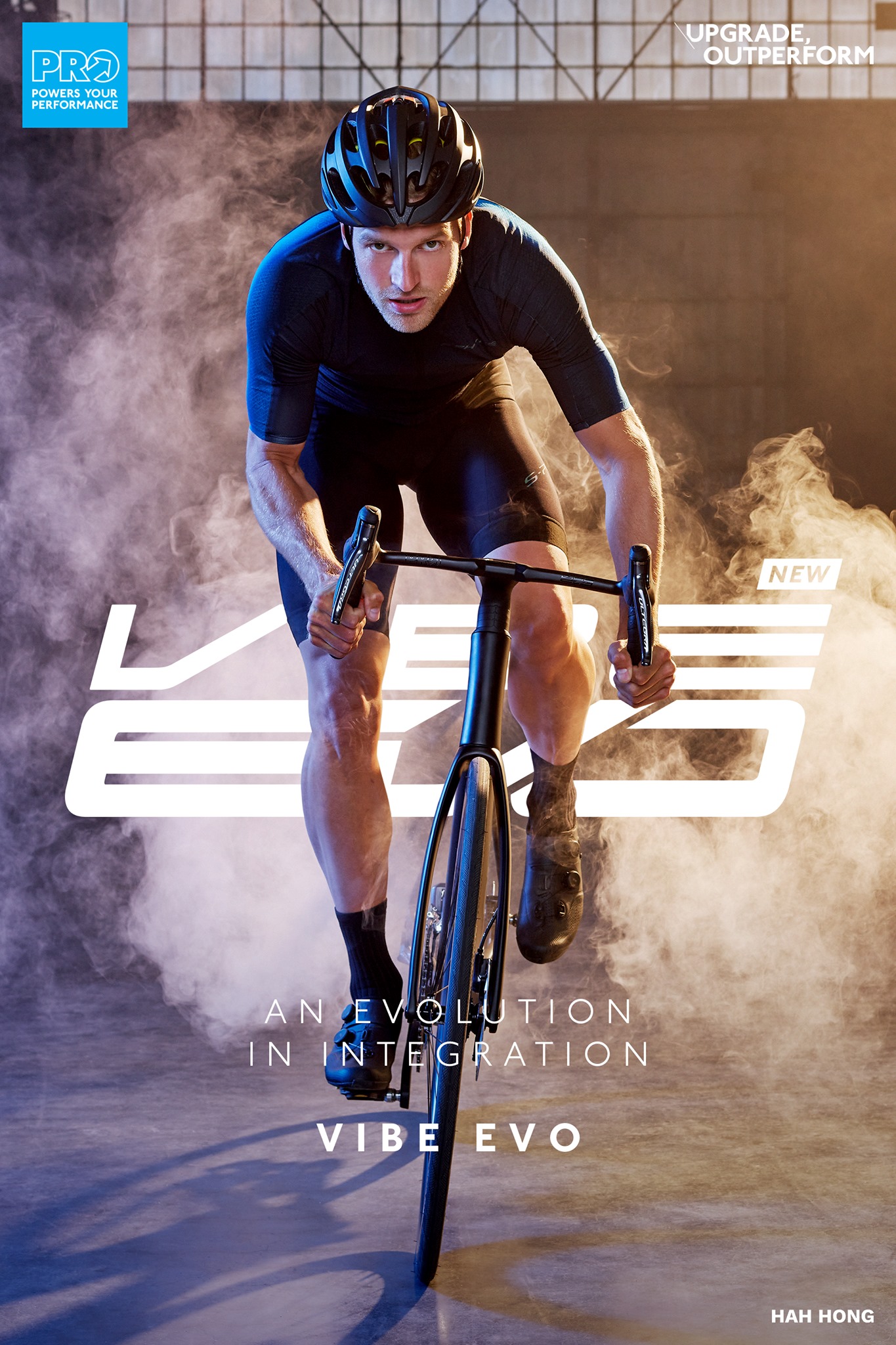 PRO แฮนด์ถนนคาร์บอนรุ่น VIBE EVO(พร้อมชุดสเปเซอร์)