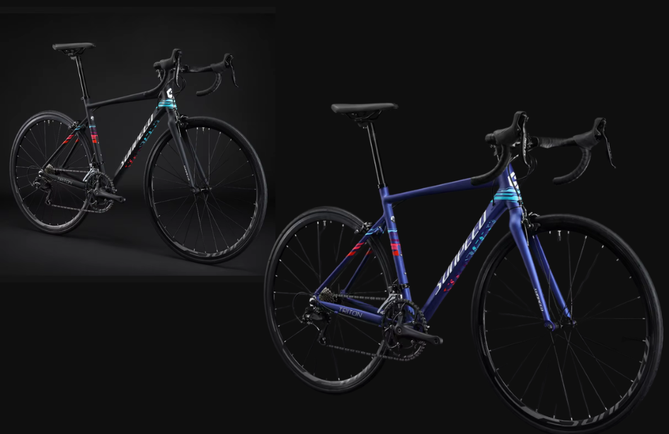 จักรยานเสือหมอบ SUNPEED TRITON | เฟรมอลูมิเนียม | เกียร์ SENSAH REFLEX 16 สปีด | ล้อ 700C | สีเทา น้ำเงิน ดำ