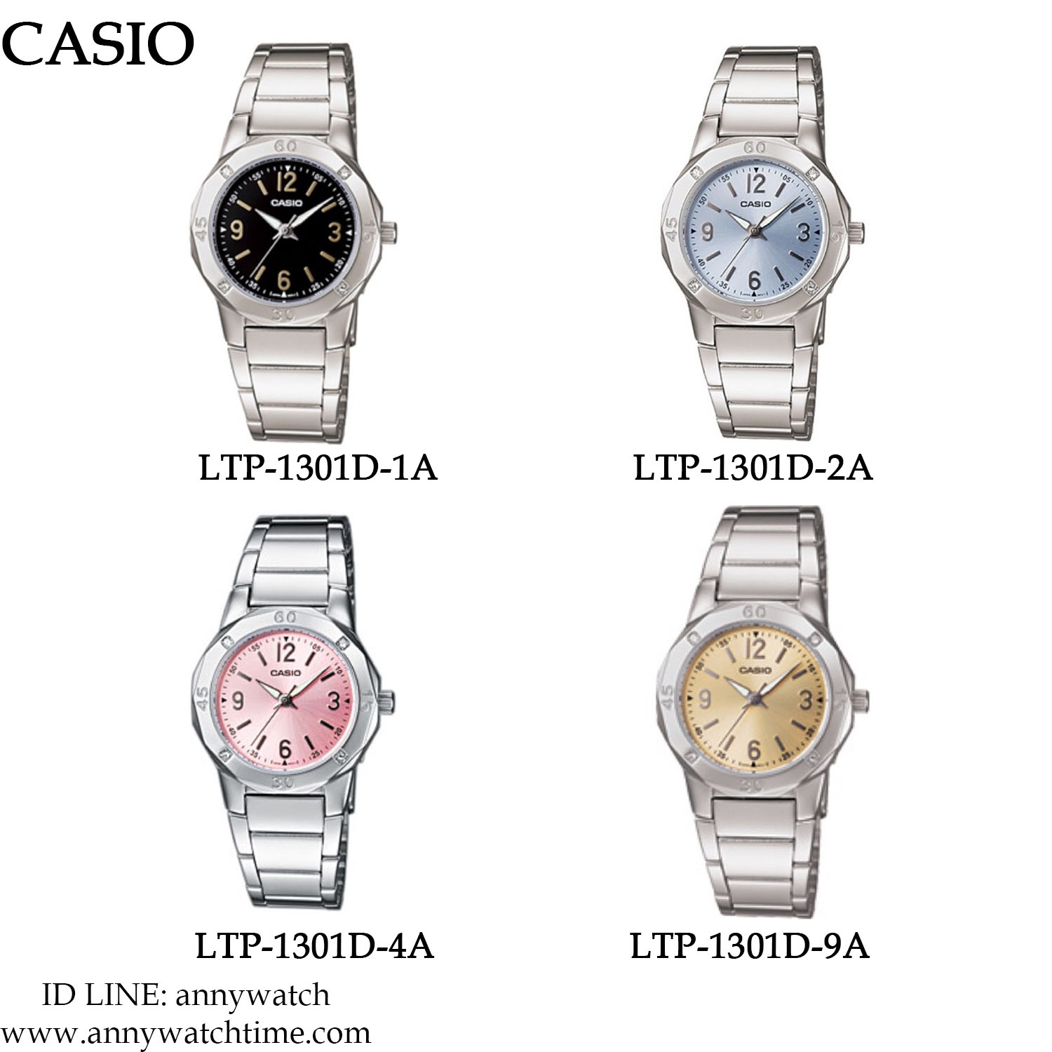 CASIO LTP-1301D-2A