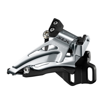 ตัวสับจาน SLX, FD-M7025-11-E, 11-Speed, 2 ชั้น, รุ่นติดกะโหลก, ดึงล่าง