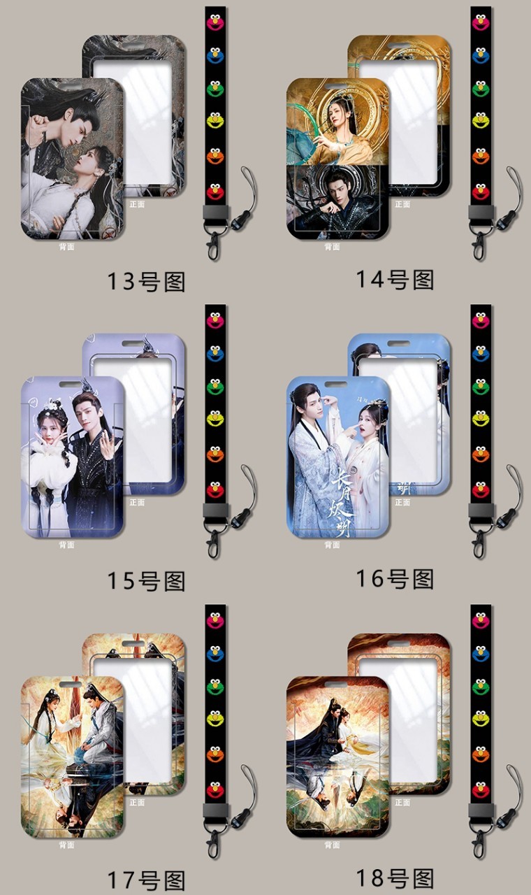 ที่ใส่นามบัตร พร้อมสายคล้องคอ ซีรี่ย์ จันทราอัสดง