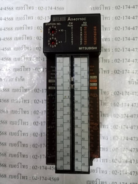 PLC " MITSUBISHI " รุ่น AX40Y10C