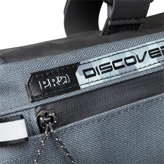 กระเป๋าทรงสามเหลี่ยมติดใต้เฟรม PRO DISCOVER FRAME BAG SMALL 2.7L กันน้ำได้ มีแถบสะท้อนแสง, ขนาดเล็ก