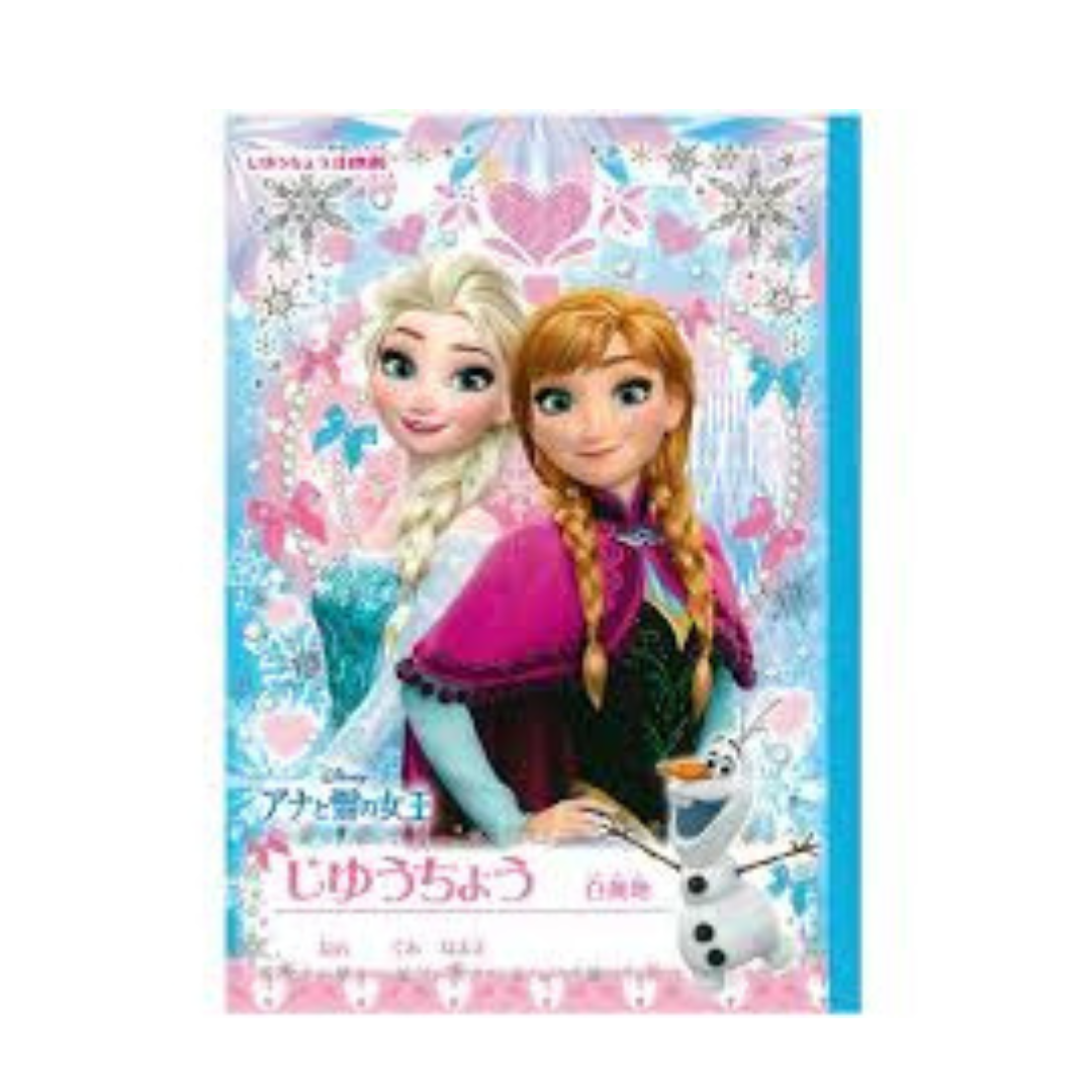 สมุดลายการ์ตูน จากญี่ปุ่น ลายตัวละครโปรดของเด็กๆ Mickey Mouse / Sanrio / Frozen / Pixar / Cinnamoroll / Unicorn / Otter