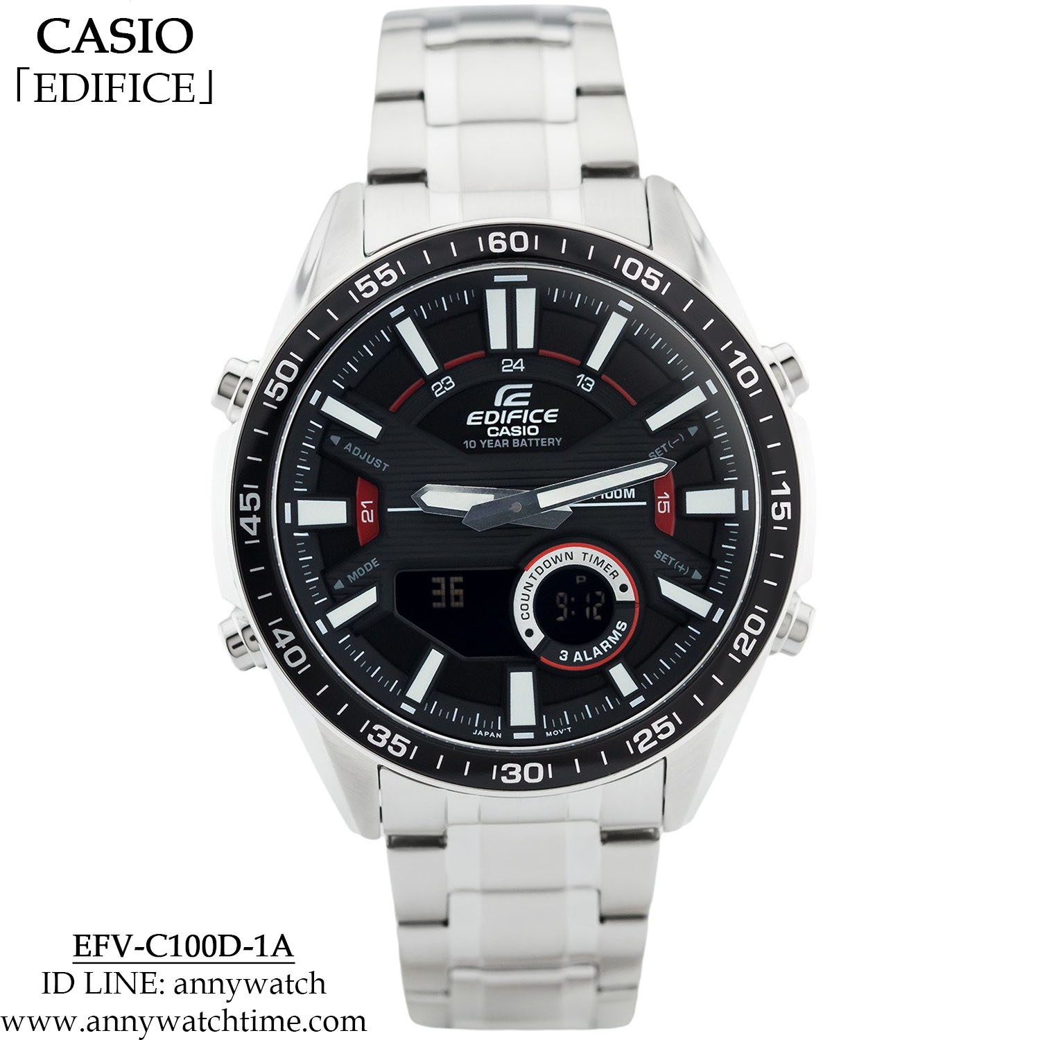EDIFICE EFV-C100D-1A
