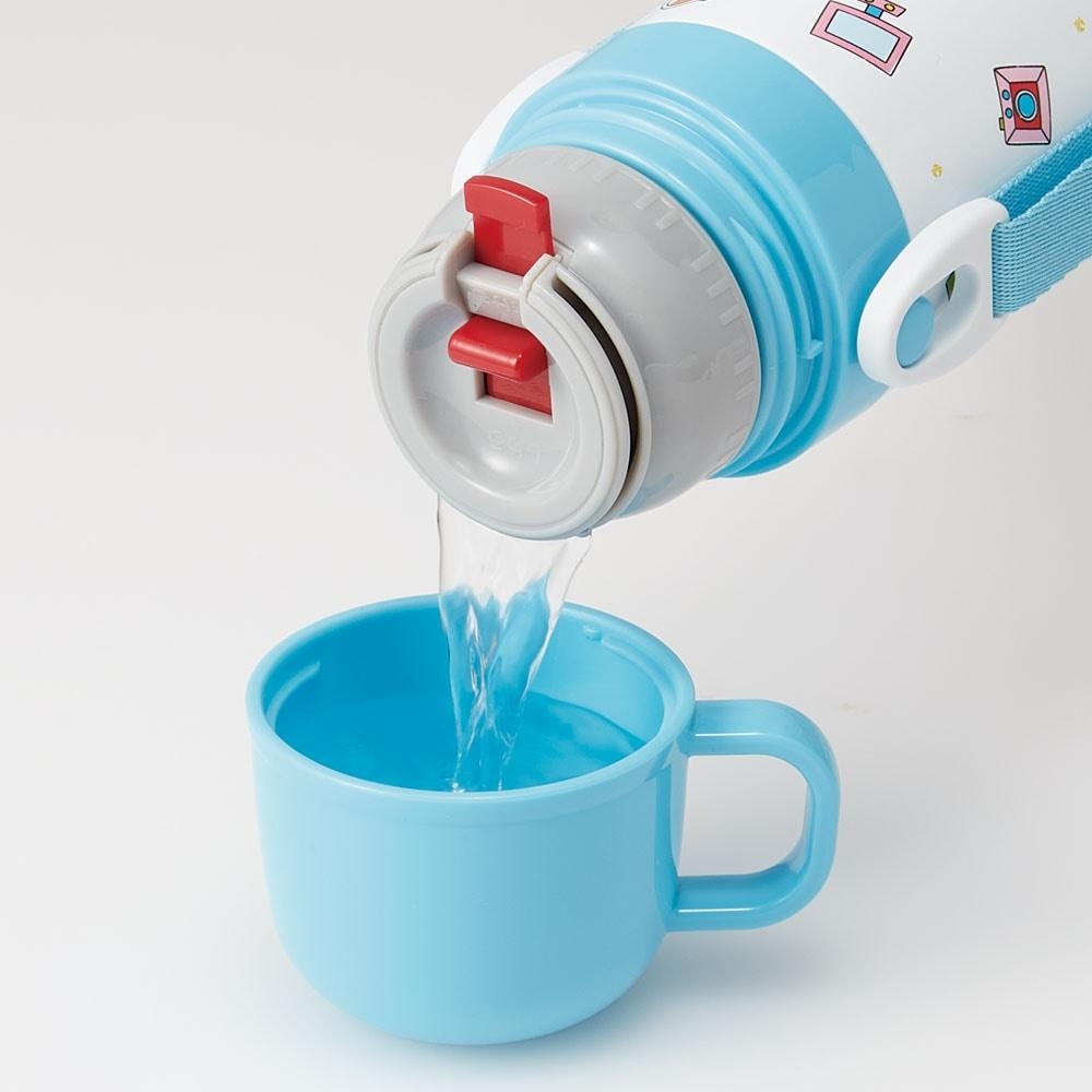 กระติกน้ำสแตนเลส Skater Doraemon 2ways โดเรมอน/โดราเอมอน 470ml/430ml