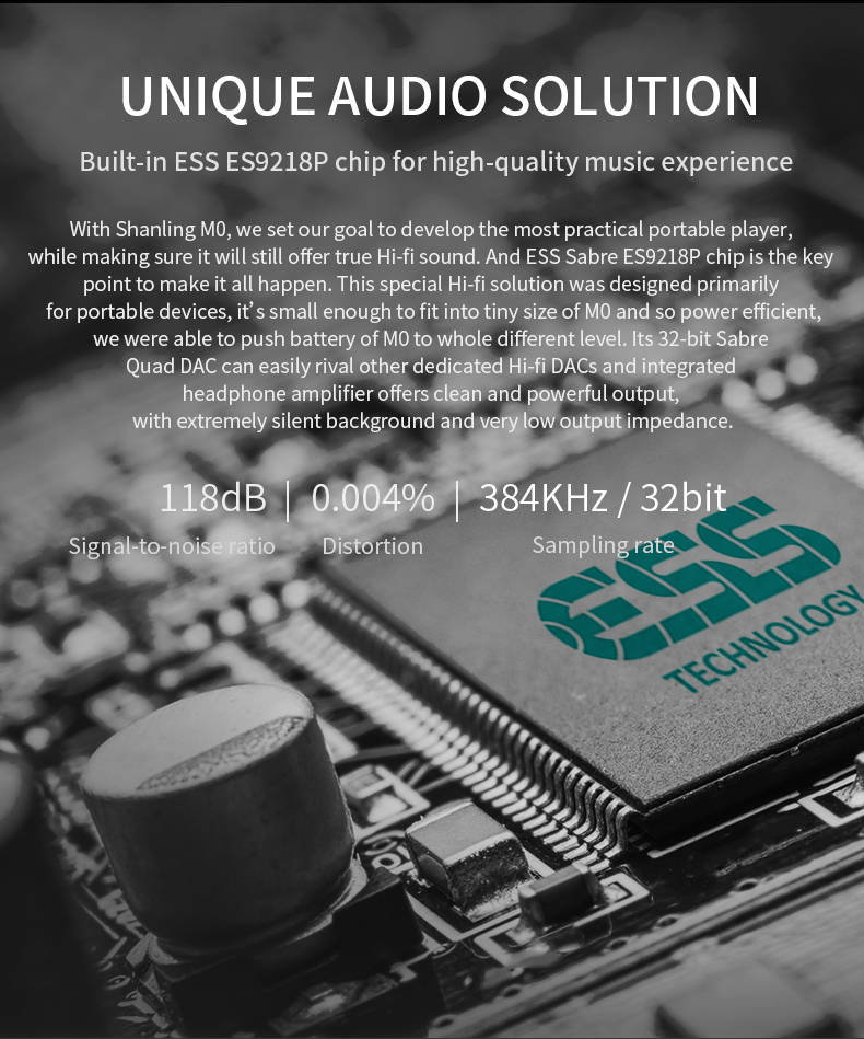 ขาย Shanling M0 เครื่องเล่นพกพาจิ๋วระดับ Hi-Res สามารถเล่นเพลงจากมือถือได้