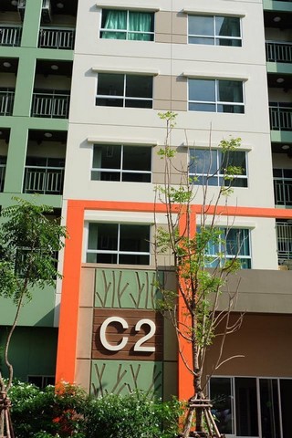 ให้เช่าคอนโดลุมพินี พาร์ค นวมินทร์-ศรีบูรพา ตึกC2 ชั้น 14 ห้อง 23 ตร.ม.ห้องสวย เฟอร์ครบ พร้อมอยู่
