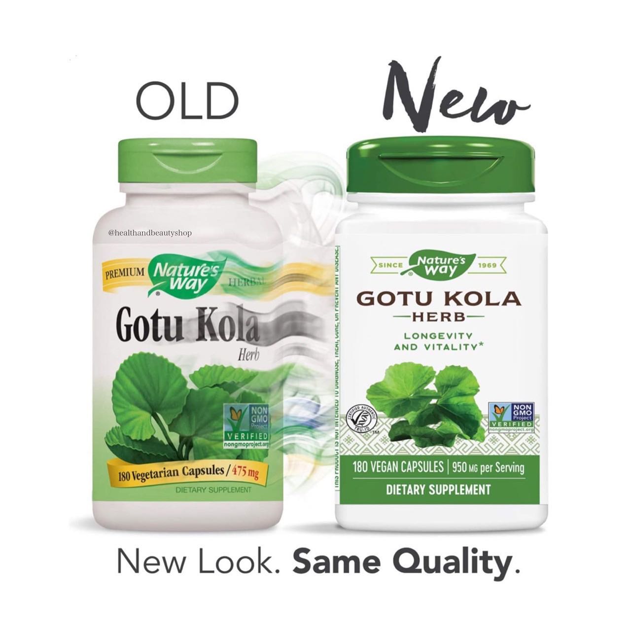 # รอยแผล ฟก ช้ำ # Nature's Way, Gotu Kola, Herb, 180 Capsules