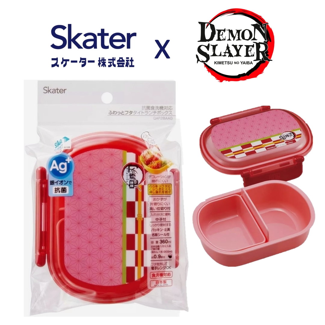 กล่องข้าว/กล่องอาหาร/กล่องเบนโตะ skater 360 ml Demon Slayer: Kimetsu No Yaiba ดาบพิฆาตอสูร