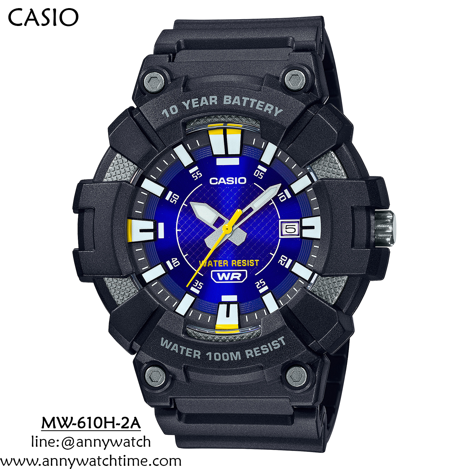 CASIO MW-610H-2A