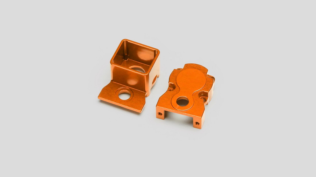 METAL GEARBOX CASE ORANGE MX0002-O