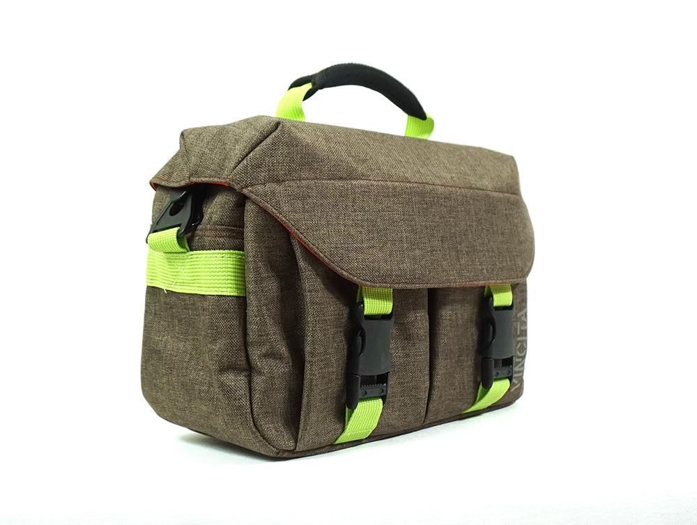 VINCITA B018D กระเป๋าหน้าแฮนด์คลิป KLICK FIX สำหรับจักรยานพับ DAHON, Brompton และอื่นๆ