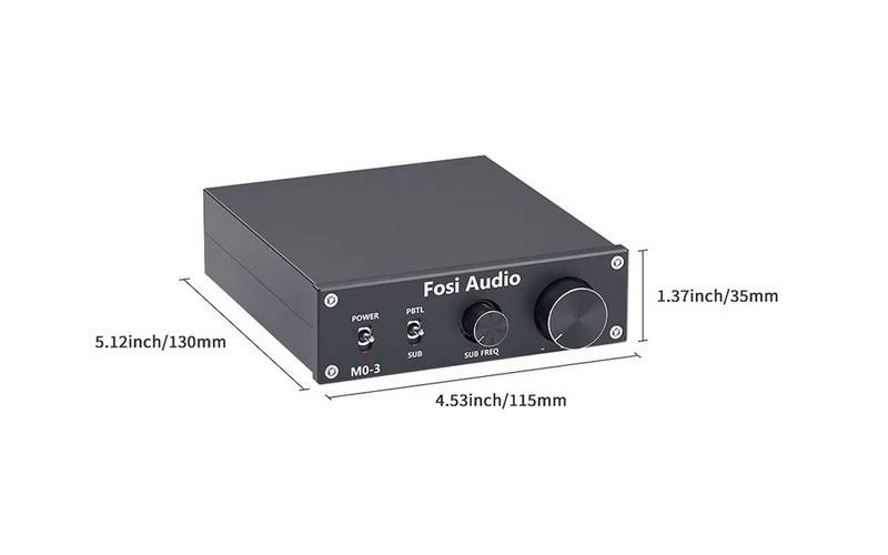 Fosi Audio M03 Subwoofer Amplifier ชิป TPA3255D2 ประกันศูนย์ไทย