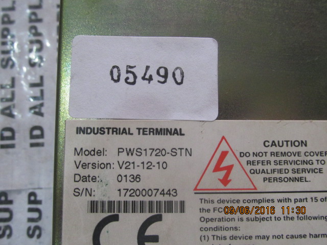 LCD TOUCH SCREEN “ HITECH ” รุ่น PWS1720-STN