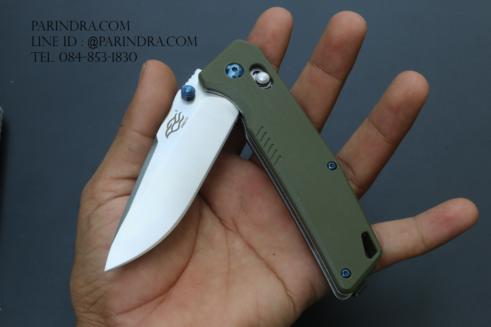มีดพับ Ganzo กานโซ่ รุ่น Ganzo G7601GR ลายพราง ของแท้ 100%