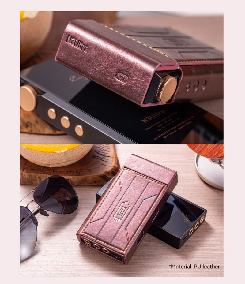 เคส Cayin [NEWFashion] เคสหนังสำหรับ N3Ultra ให้การป้องกันที่ยอดเยี่ยม ทนทาน เฉพาะเคส [-เคส-]