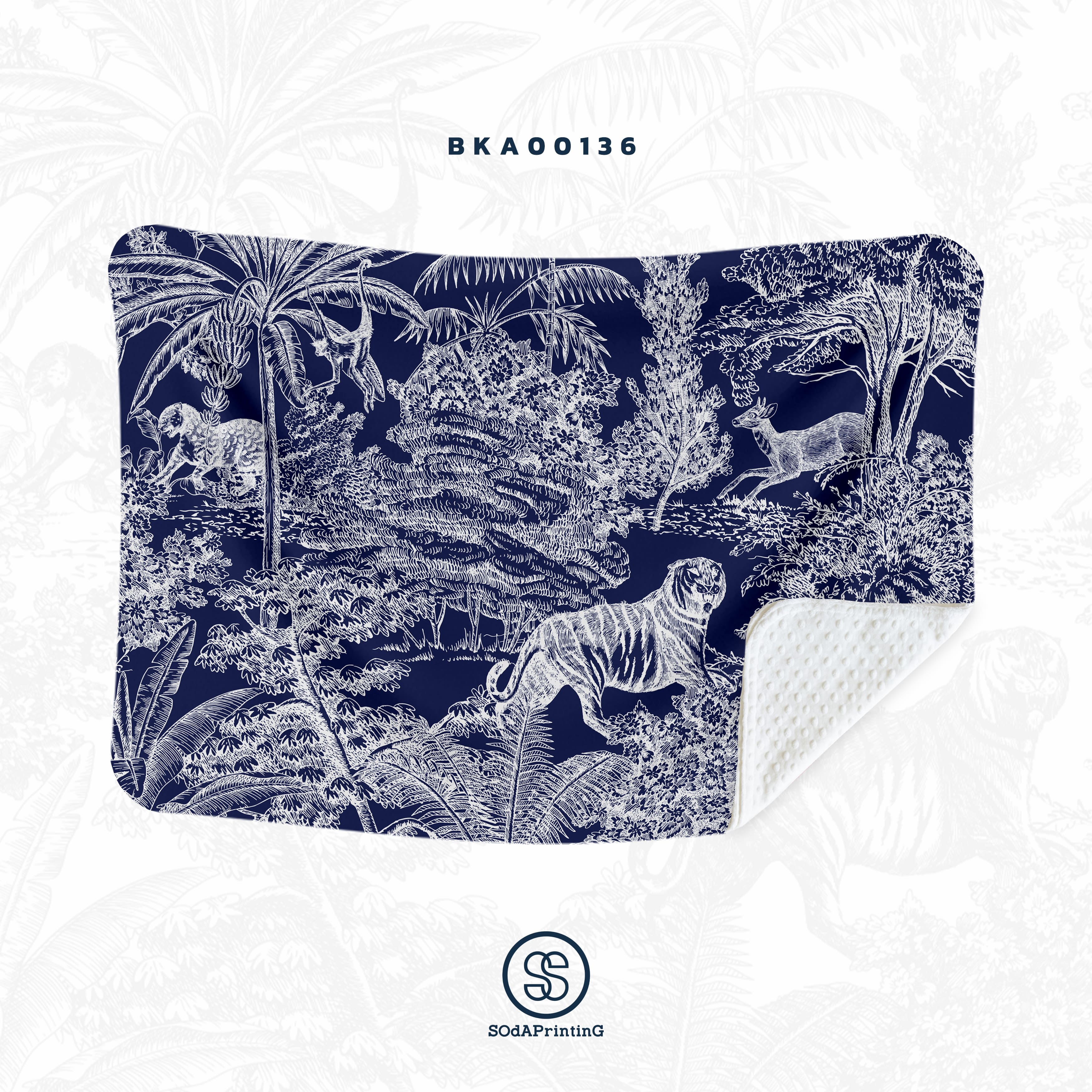 ผ้าห่ม F-Forest Collection รหัส BKA00134-BKA00137 #SOdAblanket #SOdAhome #SOdAPrintinG