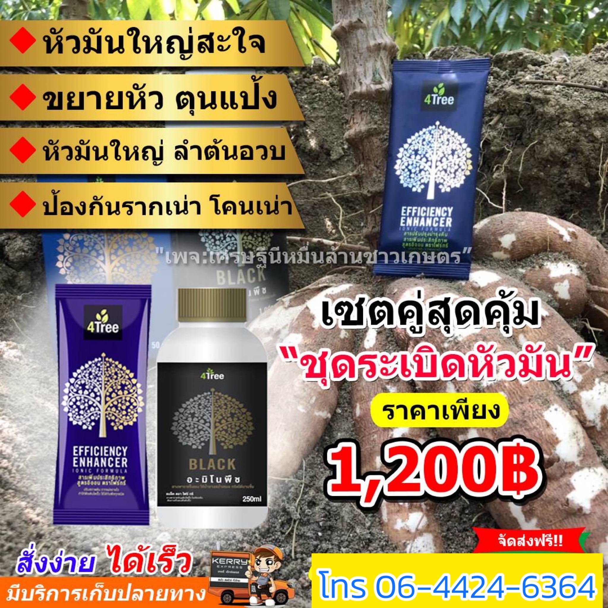 ชุดระเบิดหัวมัน ขนาดทดลอง 1200 บาท