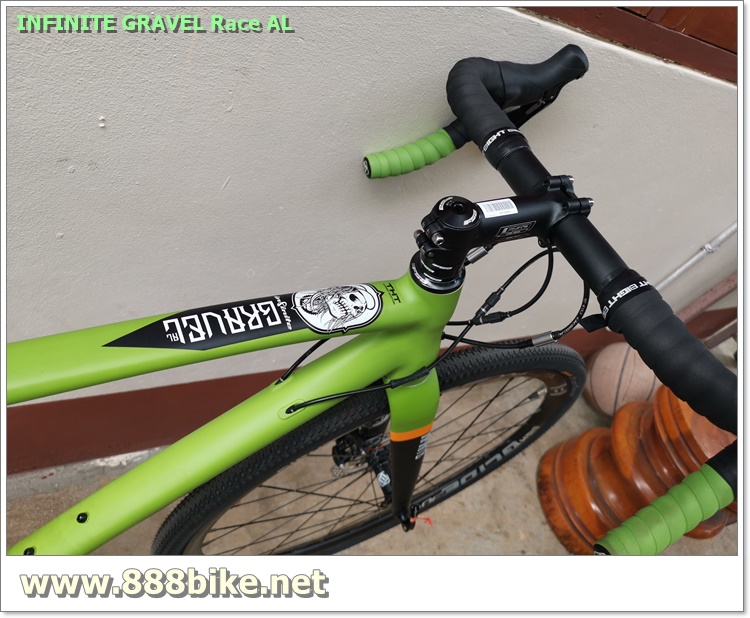 จักรยานเสือหมอบทางฝุ่น INFINITE GRAVEL Race AL เฟรมอลู 18 สปีด Sora 700C, 2022