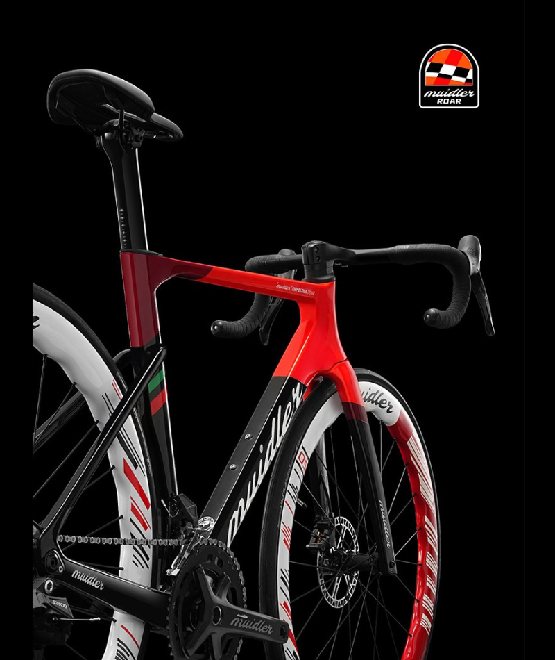 Muidler ROAR จักรยานเสือหมอบคาร์บอนเต็มรูปแบบ 2025 | ล้อคาร์บอน Aero 50MM | เกียร์ 24 สปีด | เลือก R7 หรือ R8 อิเล็กทรอนิกส์