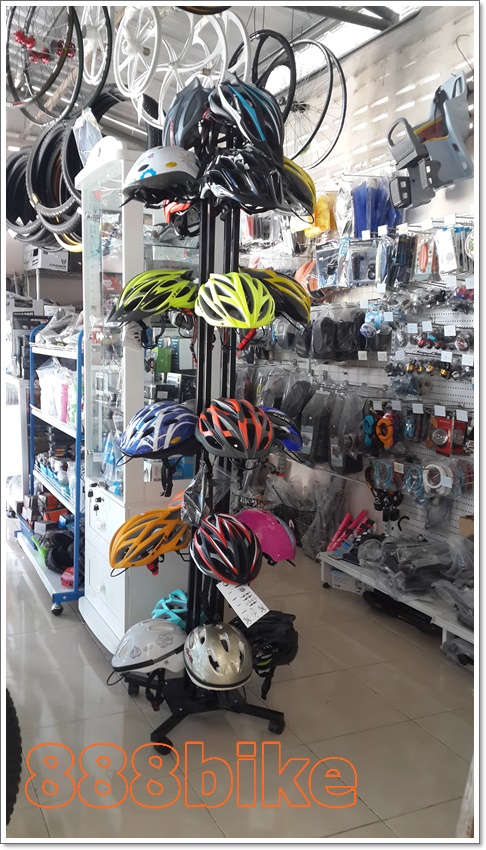 แท่นโชว์หมวกจักรยาน Bicycle Helmet display stand ,KW-7079