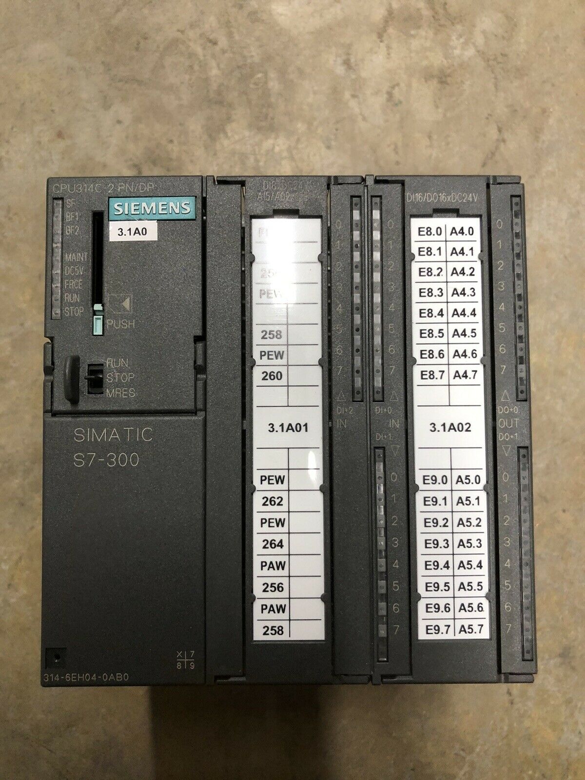 6ES7 314-6EH04-0AB0 PLC " SIEMENS "