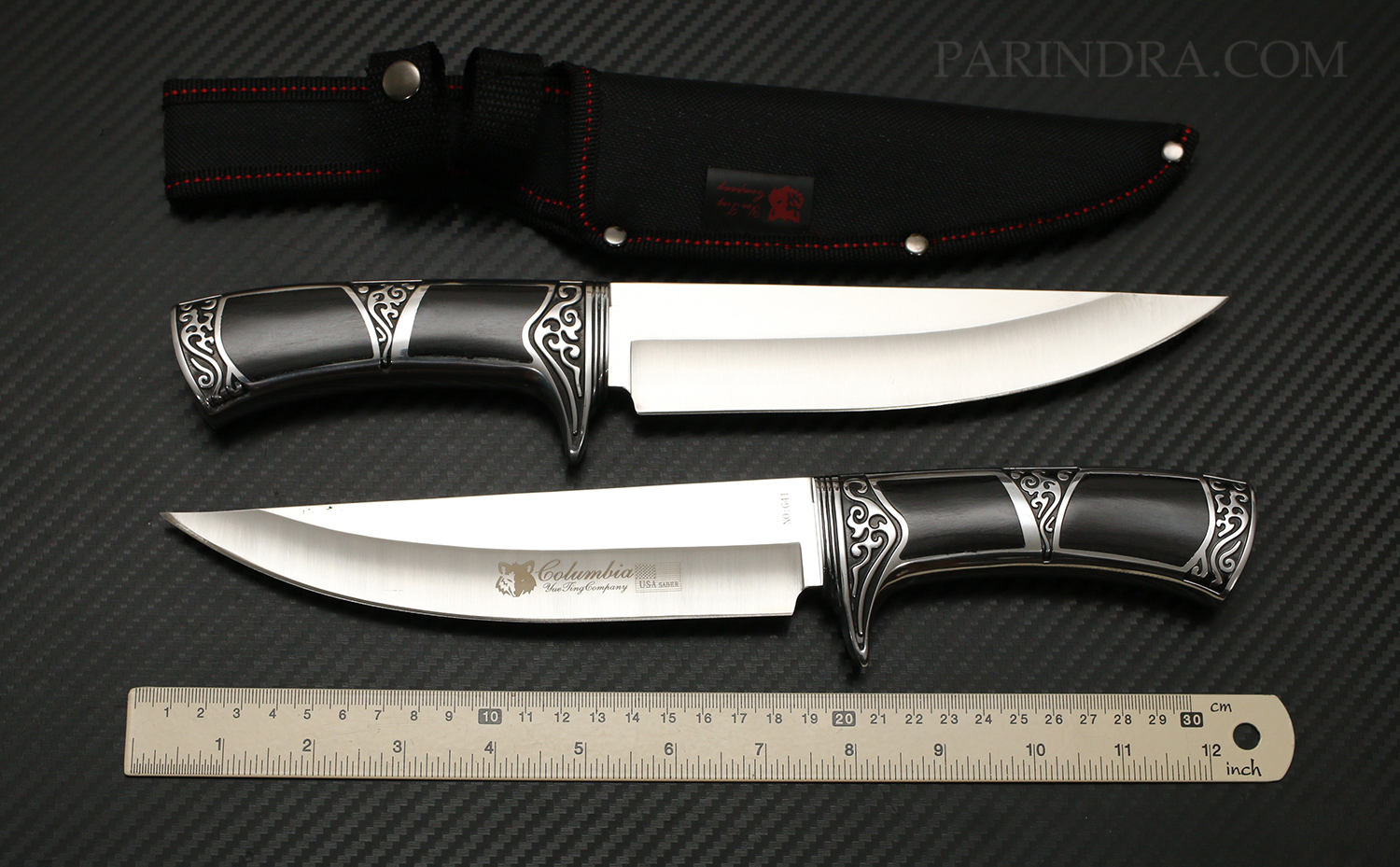 มีดเดินป่า COLUMBIA รุ่น G41 ด้ามลายสวย คมมาก