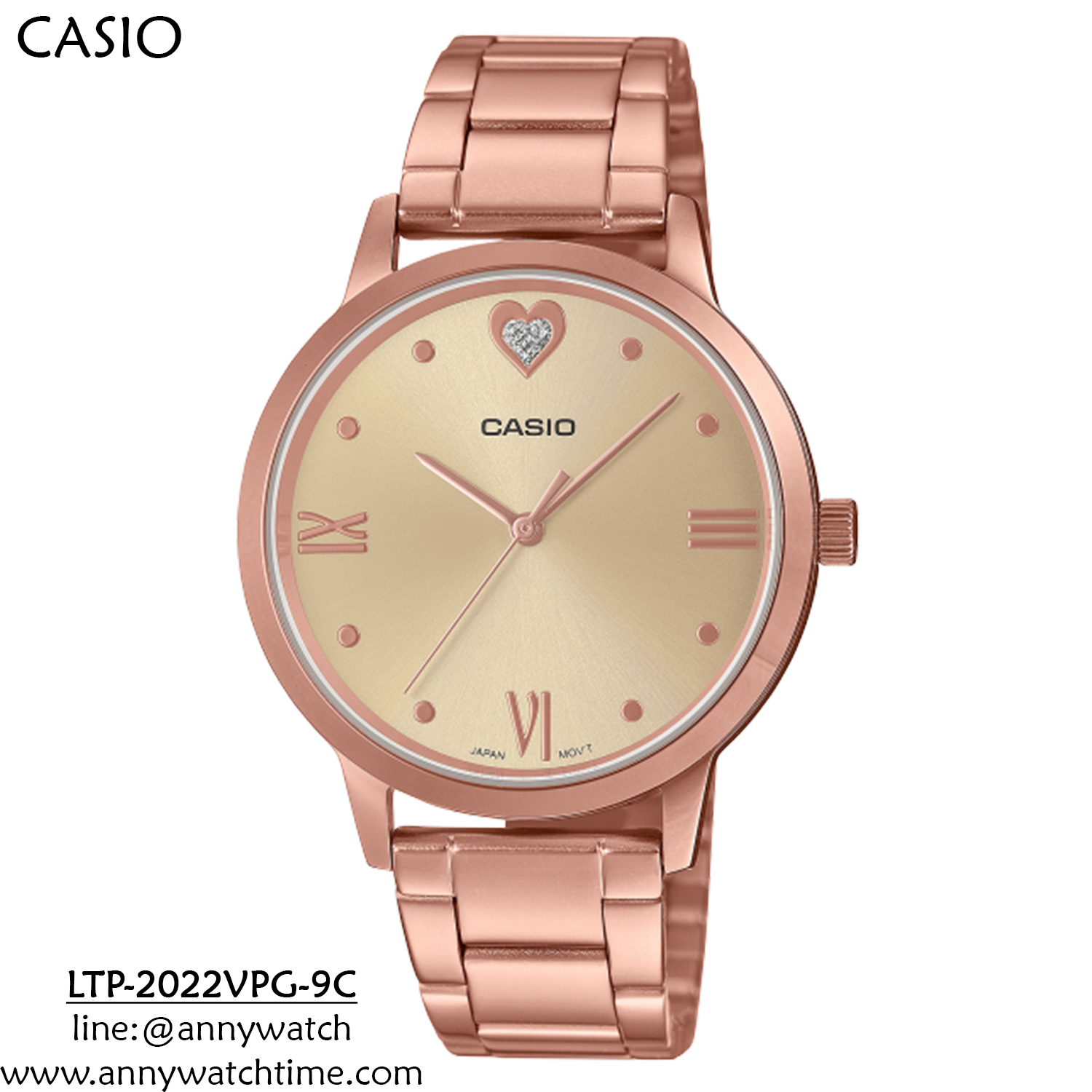 CASIO LTP-2022VPG-9C