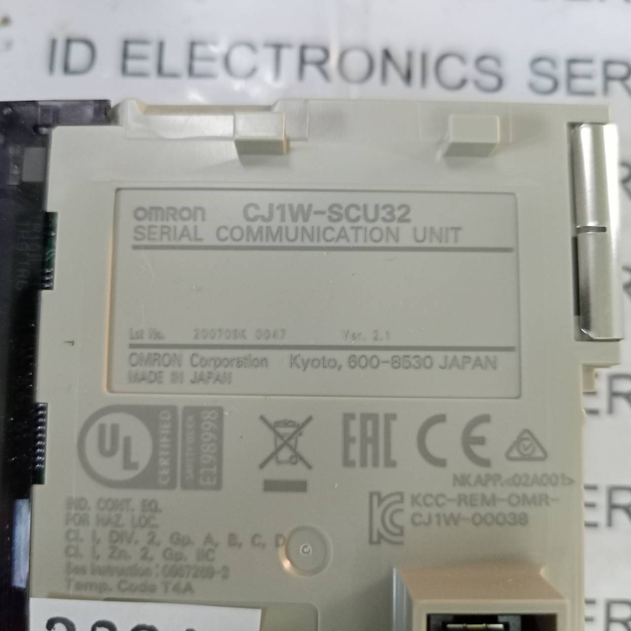 CJ1W-SCU32 PLC " OMRON "