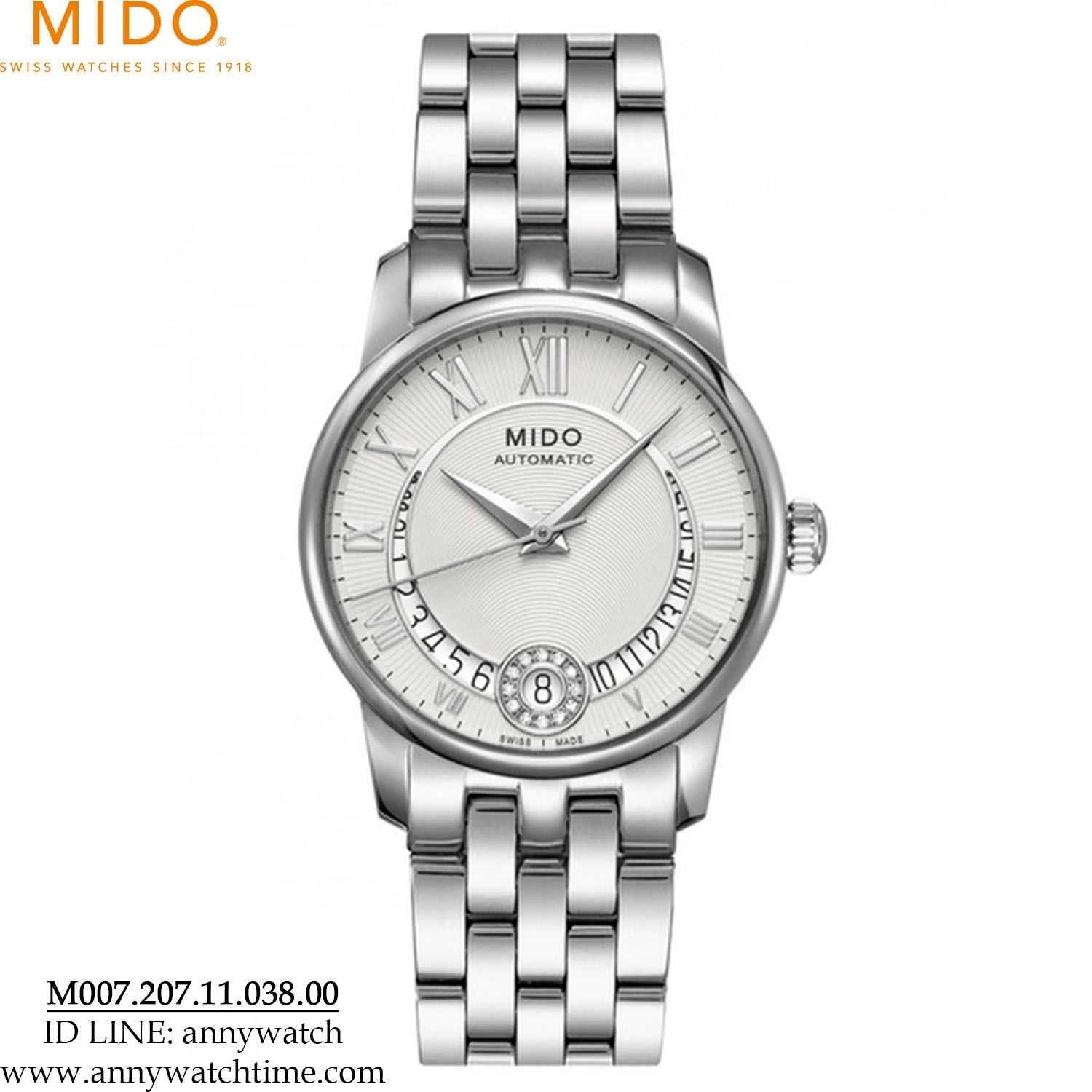 MIDO M007.207.11.038.00