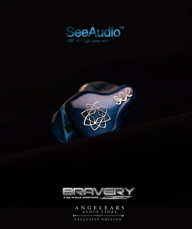 See Audio Bravery Limited หูฟังอินเอียร์มอนิเตอร์ 4 ไดรเวอร์ รุ่นพิเศษ ประกันศูนย์ไทย