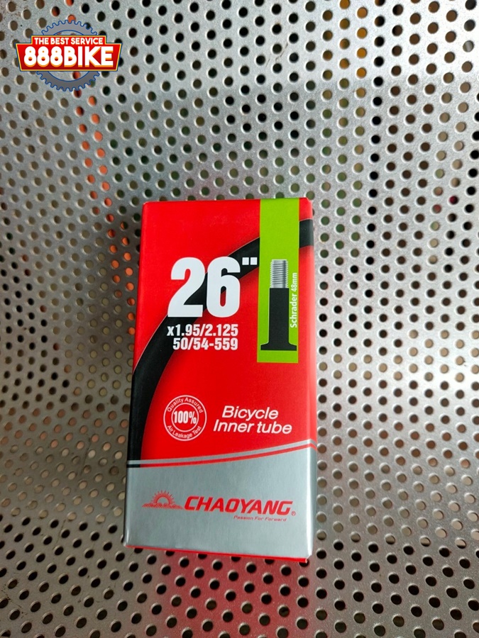 ยางในจักรยาน Chaoyang 26x1.50-1.75 และ 26x1.95-2.125 หัวใหญ่AV หัวเล็กFV