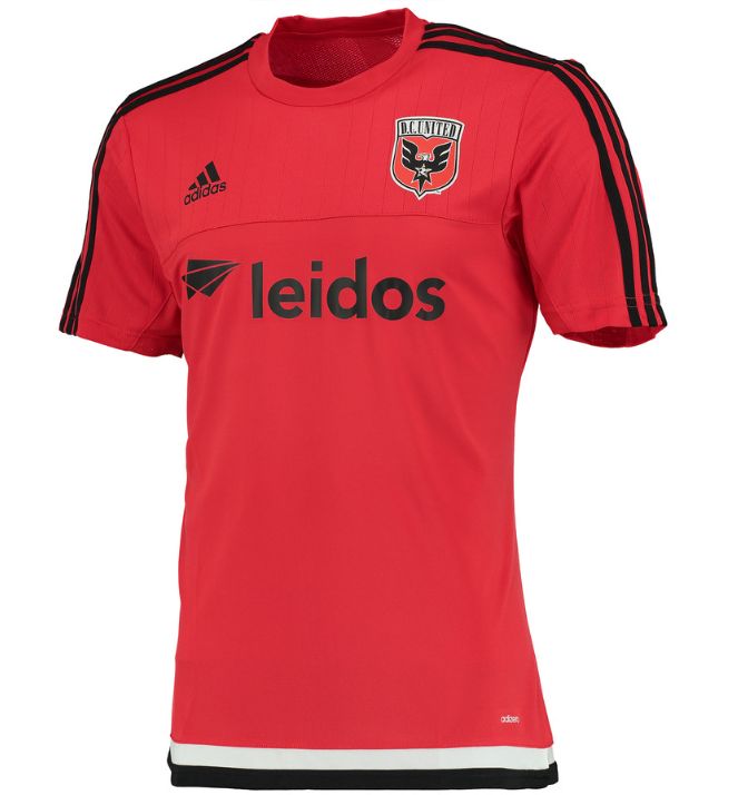 เสื้อดีซี ยูไนเต็ด ปรีแมตช์ของแท้ DC United Pre-Match Training Top Red
