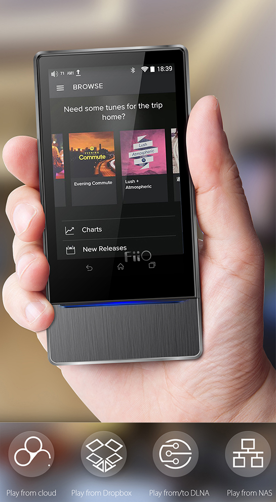 ขาย FiiO X7 Standard edition เครื่องเล่นพกพาระดับ Hi-End Android Music Player พร้อมถอดเปลี่ยนแอมป์เองได้