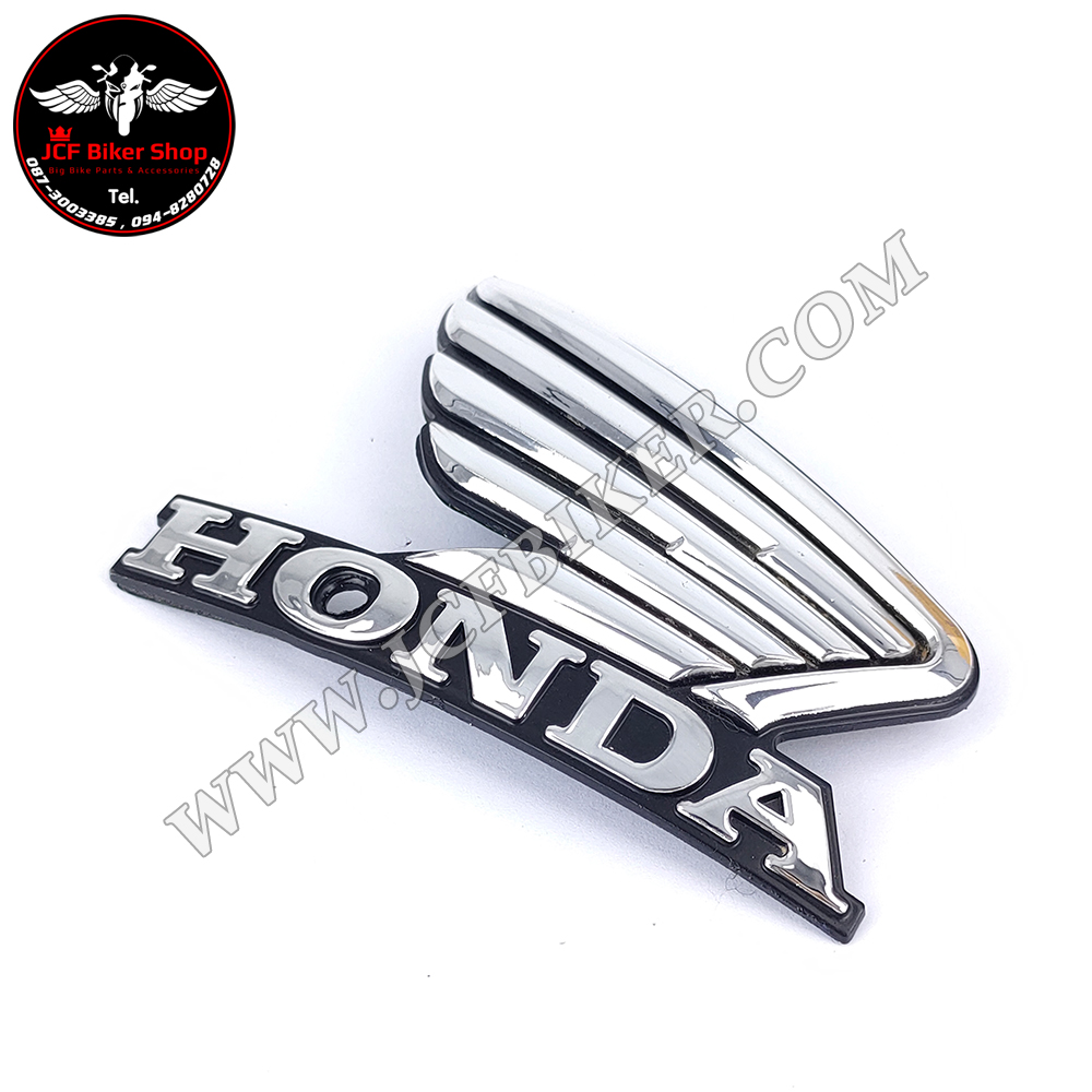 สติ๊กเกอร์ปีกนก HONDA ขนาด 10 CM แบบงอ