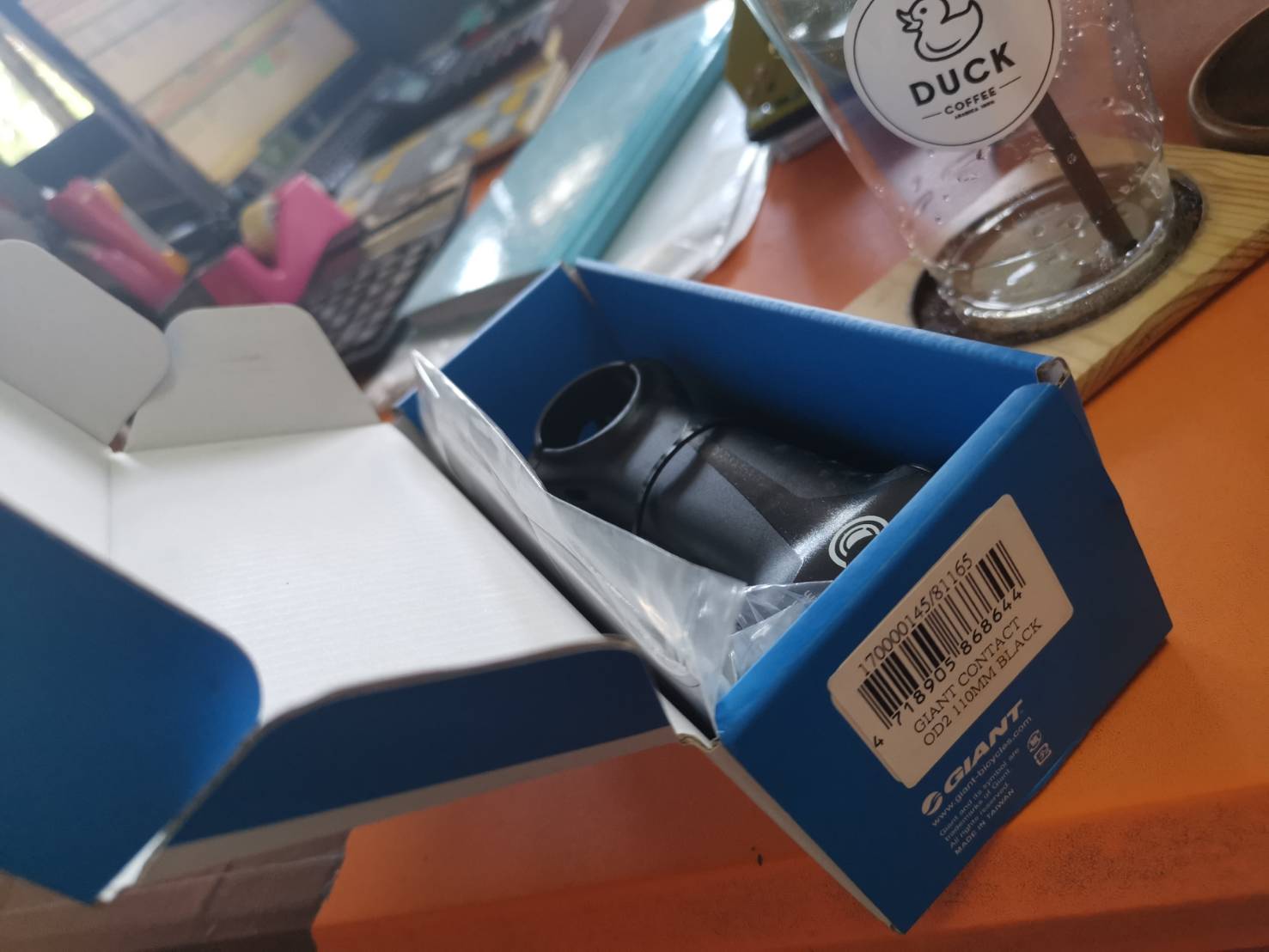 คอแฮนด์ GIANT CONTACT OD2 STEM 60-120mm