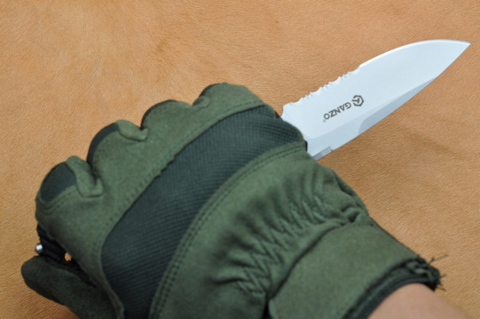 มีดพับ Ganzo กานโซ่ รุ่น Ganzo G716S ใบเทาด้ามดำ ของแท้ 100%