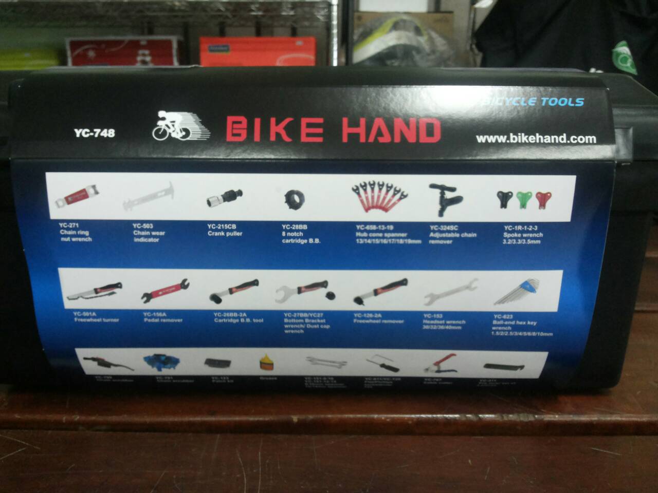 ชุดกล่องเครื่องมือซ่อมจักรยาน Bike Hand YC-748 ชุดใหญ่ (Advanced Mechanic Tool Kit)
