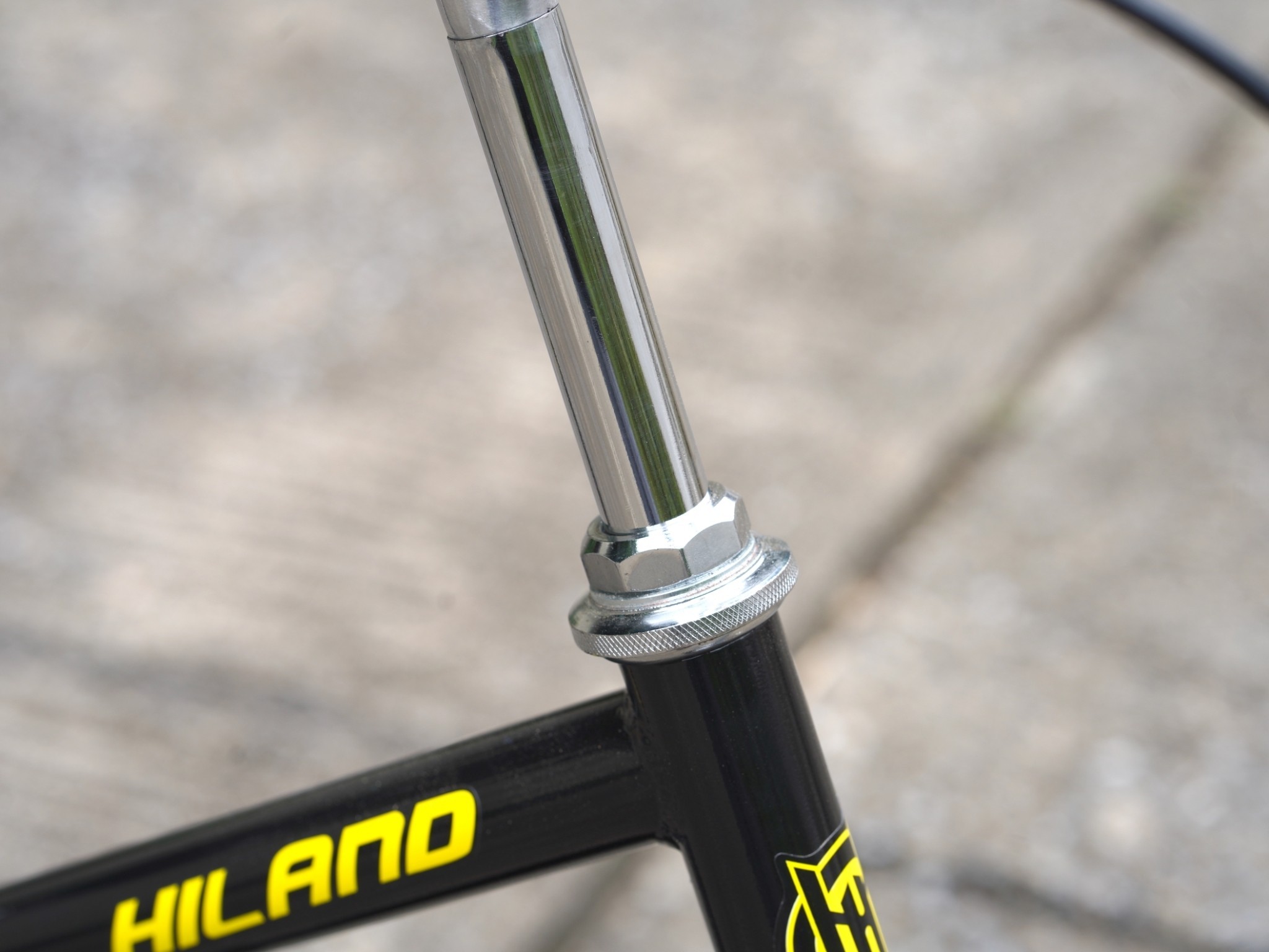 จักรยาน HILAND BEACH CRUISER Bicycle Single speed, BC01 เฟรมเหล็ก ล้อ 26 นิ้ว