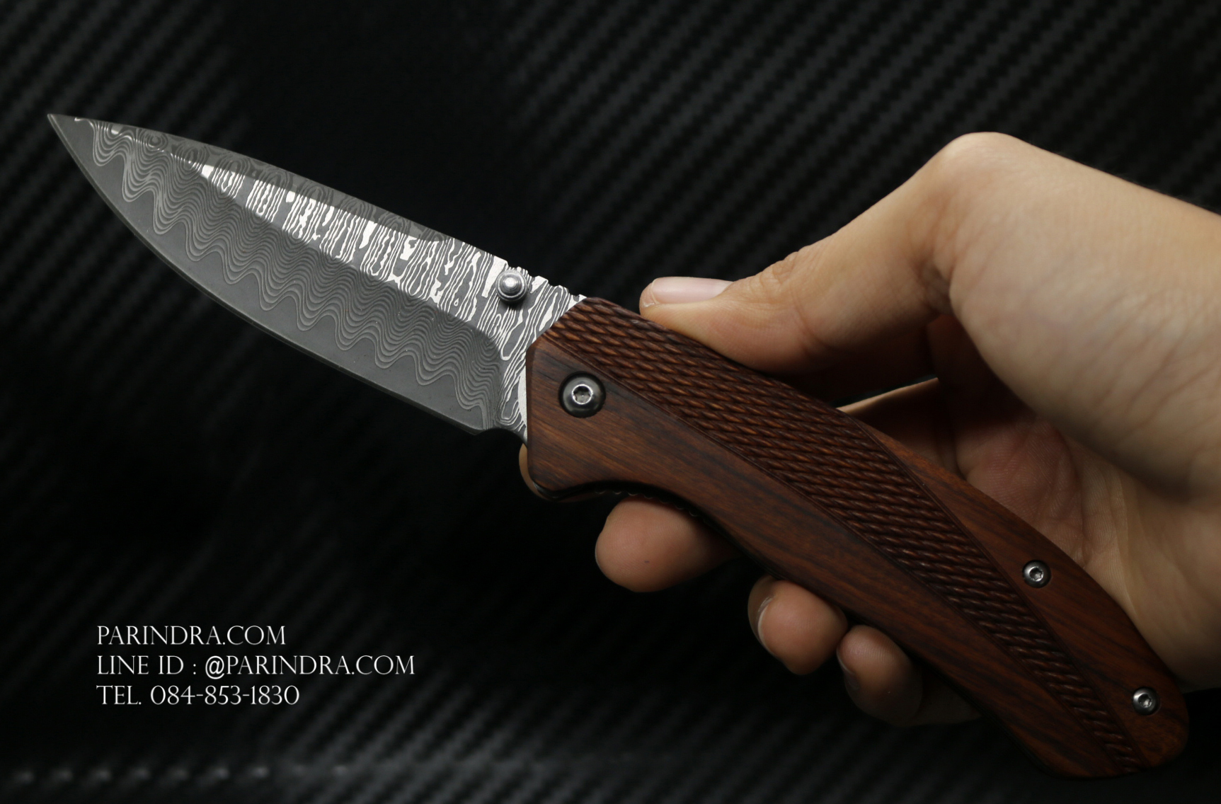 มีดพับ Smith&Wesson Knives CK113S Damuscus Pattern (OEM)